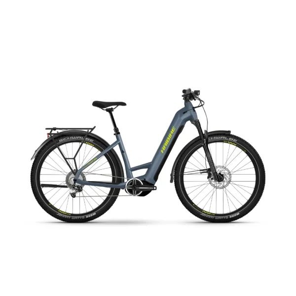 Haibike Trekking 7.5 720Wh Tiefeinsteiger Trekking E-Bike 2026 | blue slate/yellow - gloss