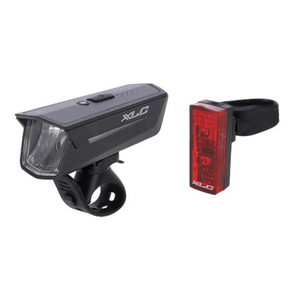 XLC Lichtset Proxima Pro Plus CL-S25+, mit StVZO für alle Räder