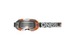 Oneal B-10 Goggle DUPLEX white/gray/orange