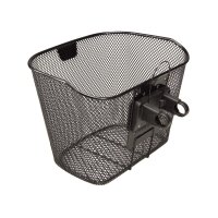 KLICKfix Festkorb | 33x26x25cm, schwarz, engmaschig