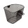 KLICKfix Festkorb | 33x26x25cm, schwarz, engmaschig