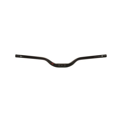 ERGOTEC MTB Lenker Riser Lenkerklemmdurchmesser: 31,8 mm | Griffweite: 780 mm | Grifflänge: 228 mm | AL 6061 T6 | schwarz | SB-Verpackung