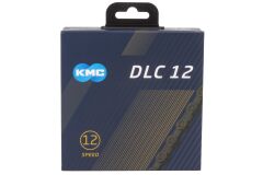 KMC Fahrrad Kette DLC12 Kompatibilität: 12-fach | SB-Verpackung | schwarz | 126 Glieder