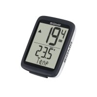 SIGMA Fahrradcomputer BC 10.0 WR | schwarz/weiß,...