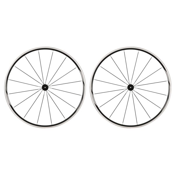 SHIMANO Laufradsatz Rennrad WH-RS21 Felge: weiß