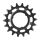 KMC Steckzahnkranz gekröpft für Shimano/Sram 18 Zähne | Für Shimano und Sram, 1/2" x 1/8" | SB-Verpackung