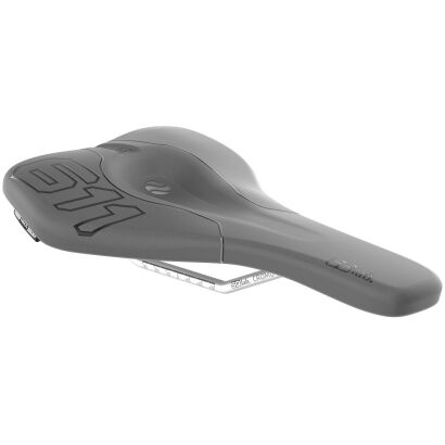 SQLAB Sport Sattel Mod. 611 Ergowave Unisex | Sport | Maße: 280 x 130 mm | grau