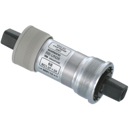 SHIMANO Innenlager BBUN26 Vierkant Gehäusebreite: 68 mm | Achslänge: 113 mm