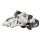 SHIMANO Umwerfer Alivio silber | Top Swing Schelle 28,6/31,8/34,9 | Ausführung: 63-66 Grad | 9-fach | Dual Pull
