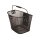 KLICKfix Vorderradkorb | 26x35x25cm,sw,engmaschig, o. Adapter