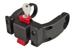KLICKFIX Lenkeradapter E mit Sicherheitsschloss schwarz