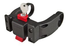 KLICKFIX Lenkeradapter E mit Sicherheitsschloss schwarz