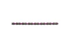 KMC Fahrrad Kette DLC11 SB-Verpackung | schwarz / pink
