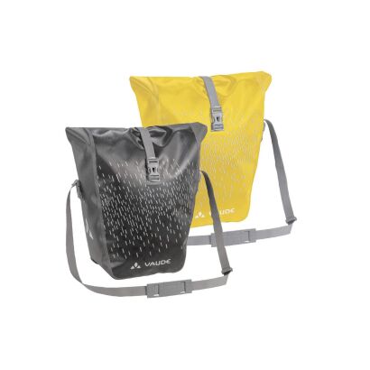 VAUDE HR-Tasche Aqua Back Luminum Single Befestigung: QMR 2.0 | schwarz 3M / Reflex