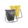 VAUDE HR-Tasche Aqua Back Luminum Single Befestigung: QMR 2.0 | schwarz 3M / Reflex