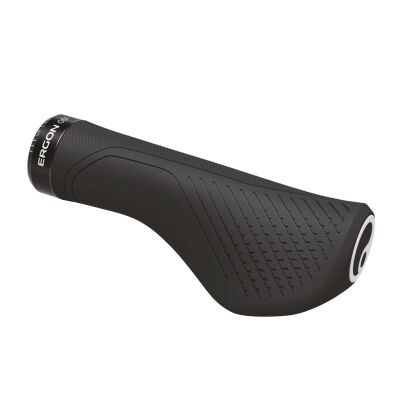 ERGON Lenkergriff GS1-S schwarz | Rubber | Ausführung: lang/lang