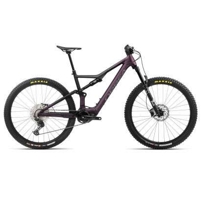 Orbea RISE H30 E-Fully 2024 | Metallic Mulberry-Black M