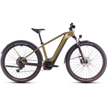 Cube Reaction Hybrid Performance 625 Allroad E-MTB 2025 | goldenlime´n´black