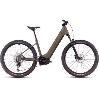 Cube Reaction Hybrid Pro 800 Tiefeinsteiger E-MTB 2025 | dustyolive´n´gold