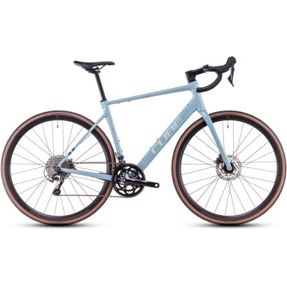 Cube Attain Race Rennrad 2025 | tealgrey´n´ice