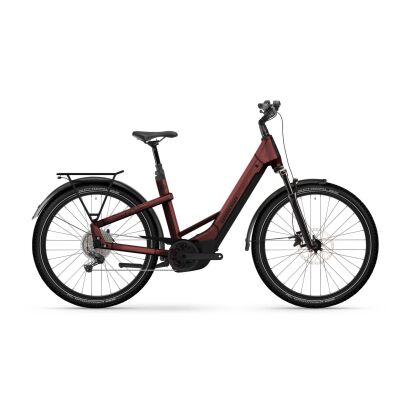 Winora Yakun X10 800Wh Tiefeinsteiger Trekking E-Bike 2026 | warm red - gloss
