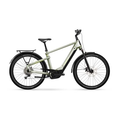 Winora Yakun X10 800Wh Trekking E-Bike 2025 | ivory green - gloss