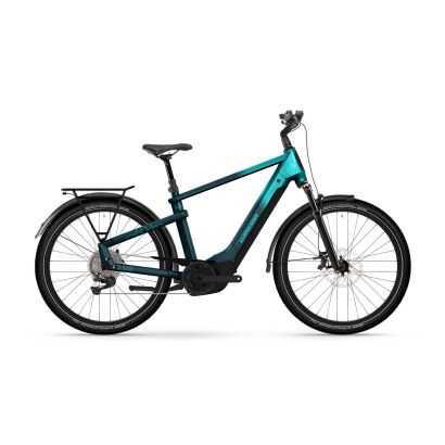 Winora Yakun X12 800Wh Trekking E-Bike 2025 | blue monday/aqua - gloss