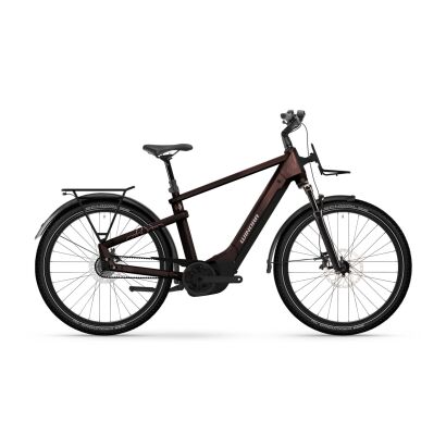 Winora Yakun R5 600Wh Trekking E-Bike 2025 | red/violet red - gloss