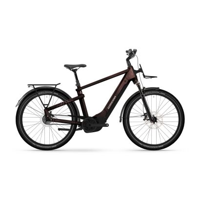 Winora Yakun R5 600Wh Trekking E-Bike 2026 | red/violet red - gloss