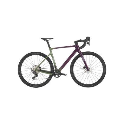 Scott Addict Gravel 40 Gravel Bike 2025 | olivine green/blackberry purple