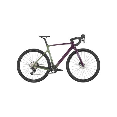 Scott Addict Gravel 40 Gravel Bike 2025 | olivine green/blackberry purple L