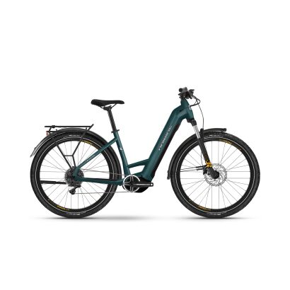 Haibike TREKKING 4 720Wh Tiefeinsteiger Trekking E-Bike 2025 | ocean/blk/chrome glänzend