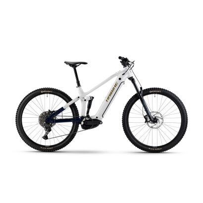 Haibike ALLTRAIL 8 29 600Wh E-Fully 2025 | white/blue/gold glänzend