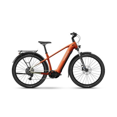 Haibike TREKKING 4 720Wh Trekking E-Bike 2025 | orange/silver glänzend