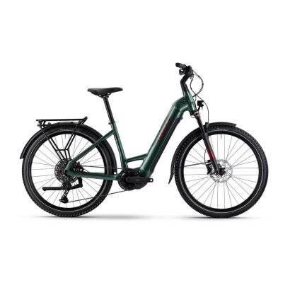Haibike TREKKING 5 720Wh Tiefeinsteiger Trekking E-Bike 2026 | olive/red glänzend
