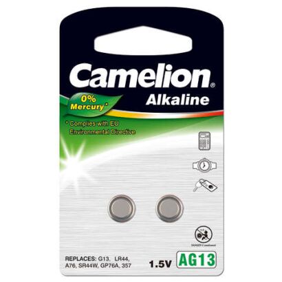 Camelion 0%HG Knopfzelle AG13/LR44