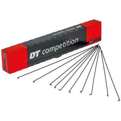 DT Swiss Competition2.0x1.8x2.0 | 290mm, Kart.100 St., sw., ohne Nippel