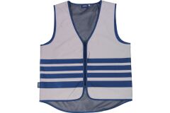 Abus Lumino Urban Weste silber Kids