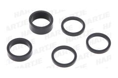 CONTEC SPACER SET 1 1/8", SCHWARZ