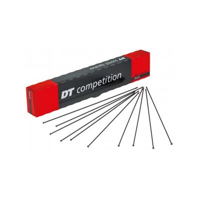 DT Swiss Competition2.0x1.8x2.0 | 305mm, Kart. 100 St.,sw, Straight Pull