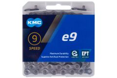 KMC e9 Kette EPT Anti Rost Technologie, SB-verpackt, 136 Glieder