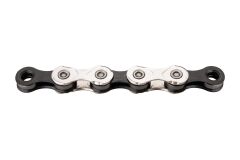 KMC X11 Kette silber / schwarz, 50 m Rolle + 40...