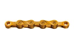 KMC X9 Kette Ti-N gold, SB-verpackt, 114 Glieder