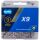 KMC X9 Kette silber / grau, SB-verpackt, 114 Glieder