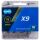 KMC X9 Kette grau, SB-verpackt, 114 Glieder