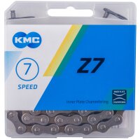 KMC Schaltungskette Z7 grau/braun | 1/2" x...
