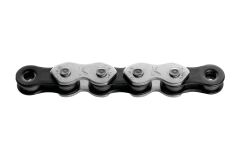 KMC K1 Kette Wide, 1/2" x 1/8", silber / schwarz
