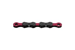 KMC DLC12 Kette schwarz / pink