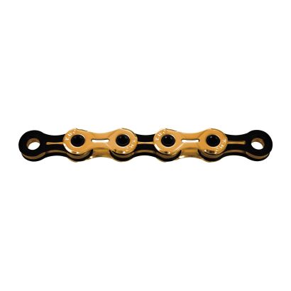 KMC X11SL Kette Ti-N gold / schwarz, gewachst