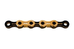 KMC X11SL Kette Ti-N gold / schwarz, gewachst